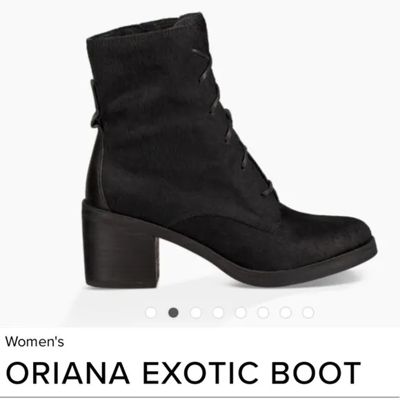 UGG Oriana Exotic Genuine Calf Hair Boots