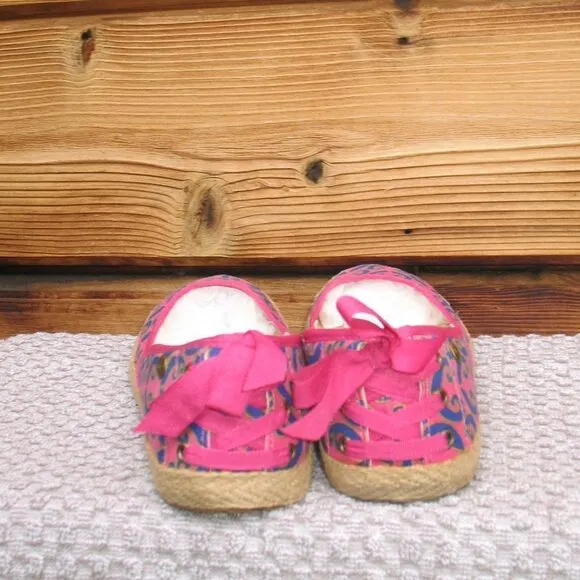 UGG Pink Print Slip on Shoes