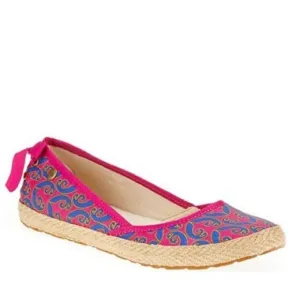 UGG Pink Print Slip on Shoes