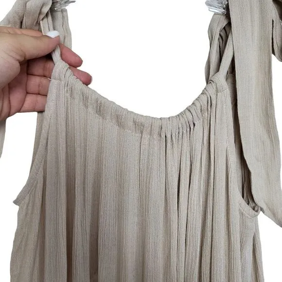 Umgee Beachy Dress Asymmetrical Size Medium