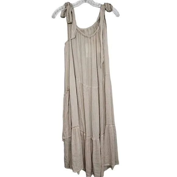 Umgee Beachy Dress Asymmetrical Size Medium