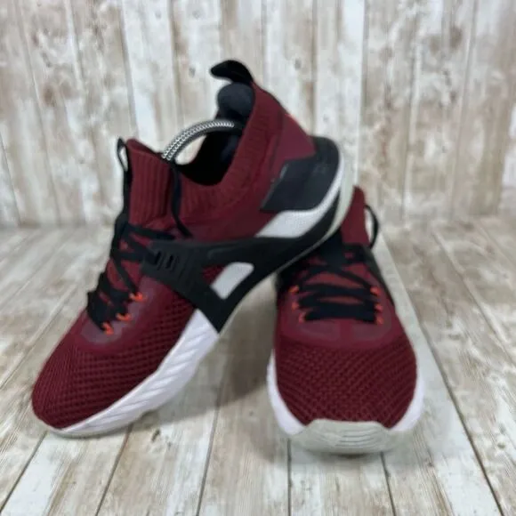 Under armour‎ project rock 4 black red Mens 9.5