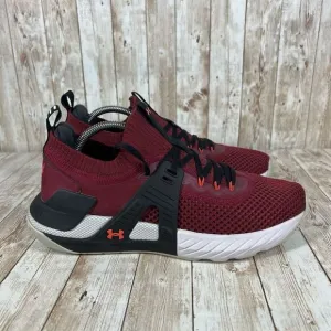 Under armour‎ project rock 4 black red Mens 9.5