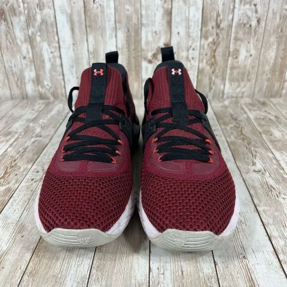 Under armour‎ project rock 4 black red Mens 9.5