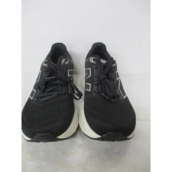 USED New Balance Men's Fresh Foam Running Shoes -Black/White/Grey-Sz 9.5 X-Wide
