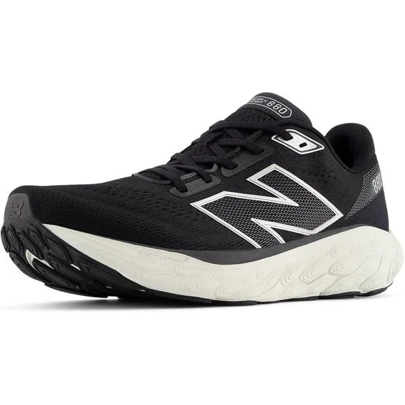 USED New Balance Men's Fresh Foam Running Shoes -Black/White/Grey-Sz 9.5 X-Wide