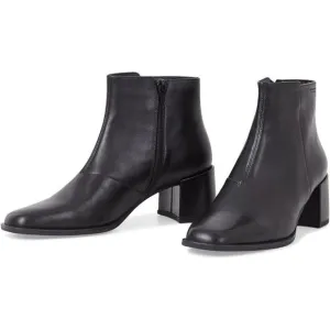 Vagabond Stina 5609-001-20 Boots Women's US 7 Black Leather Block Heel ZPO478