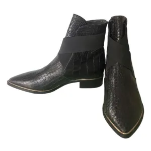 Valentine Crocodile Boots