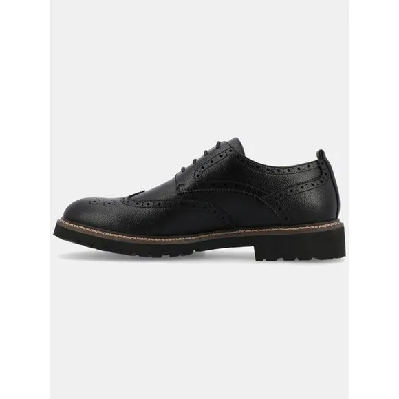 Vance Co Men’s Campbell Derby Shoes Black Size 8.5 NIB