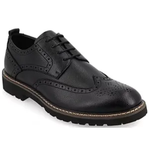 Vance Co Men’s Campbell Derby Shoes Black Size 8.5 NIB