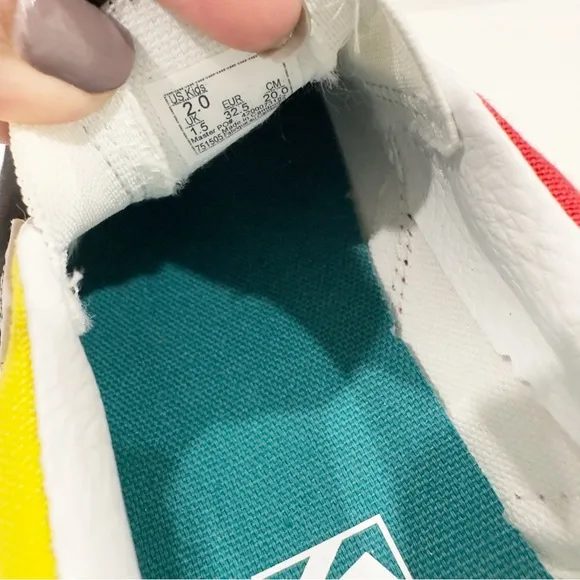 Vans Kids Color Block Classic Slip On Shoes