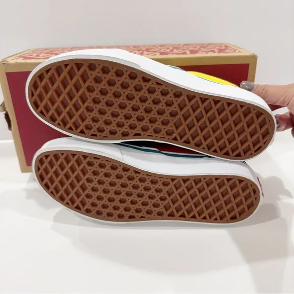 Vans Kids Color Block Classic Slip On Shoes