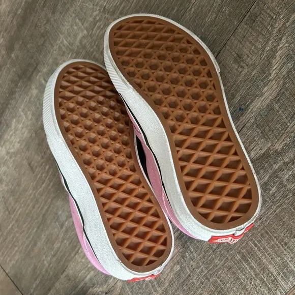Vans Kids Pink Slip-On Shoes