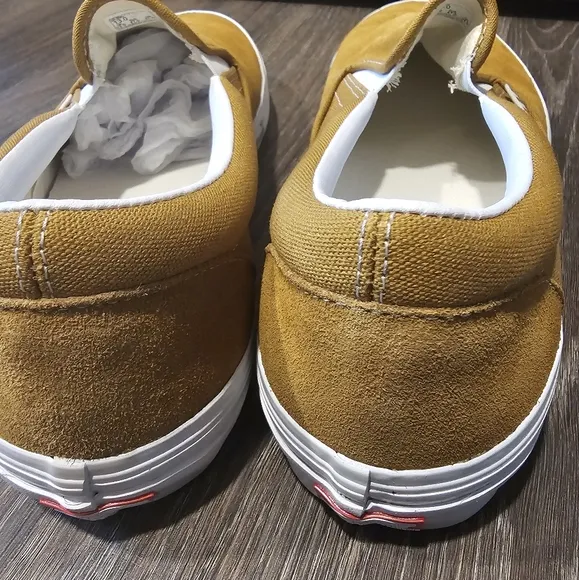 Vans Men's Tan Slip-On Shoes
