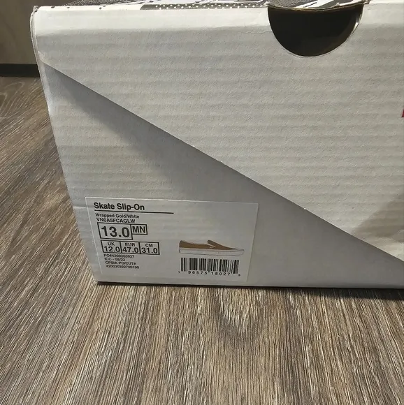 Vans Men's Tan Slip-On Shoes