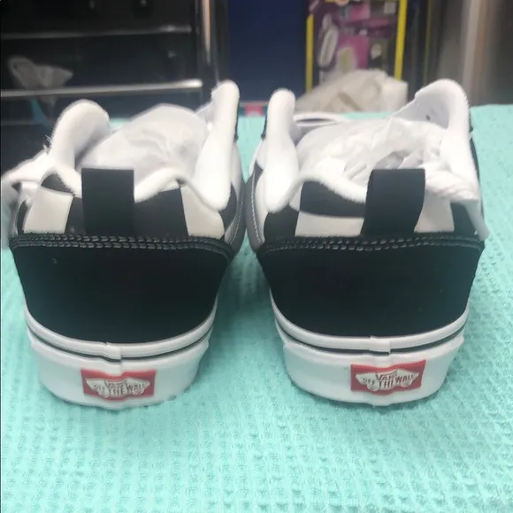 Vans Nu Skool Black and White Checkered Shoes