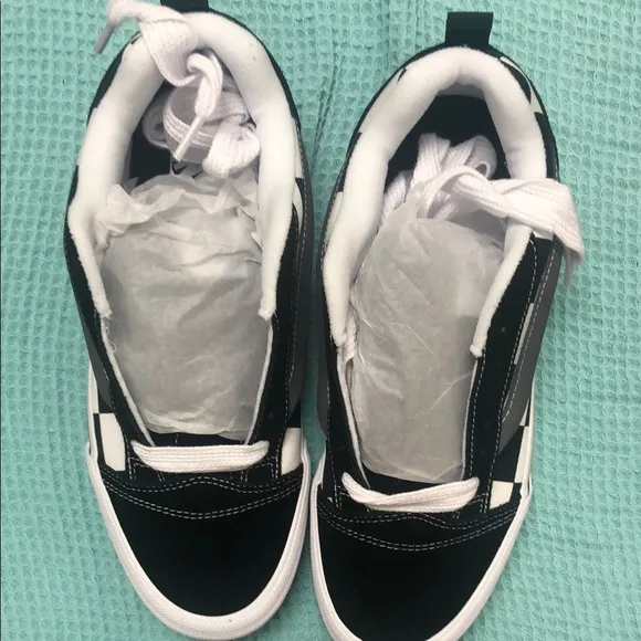 Vans Nu Skool Black and White Checkered Shoes