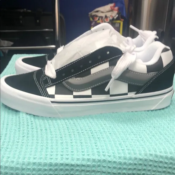Vans Nu Skool Black and White Checkered Shoes