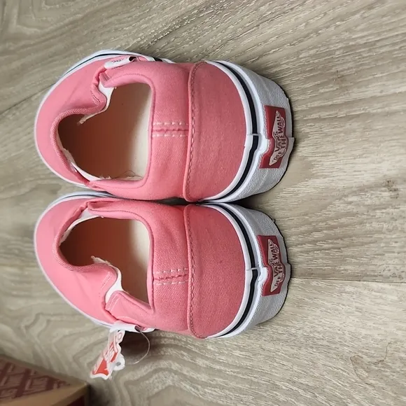 Vans slip on classic pink lemonade