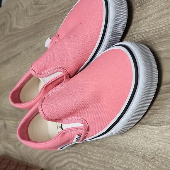 Vans slip on classic pink lemonade