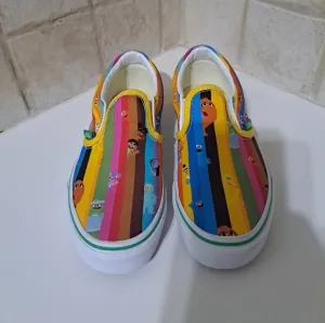 Vans X Sesame Street Slip-on shoes size 1