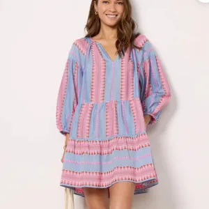 Velvet Blaize Dress in Bright Jacquard Multi