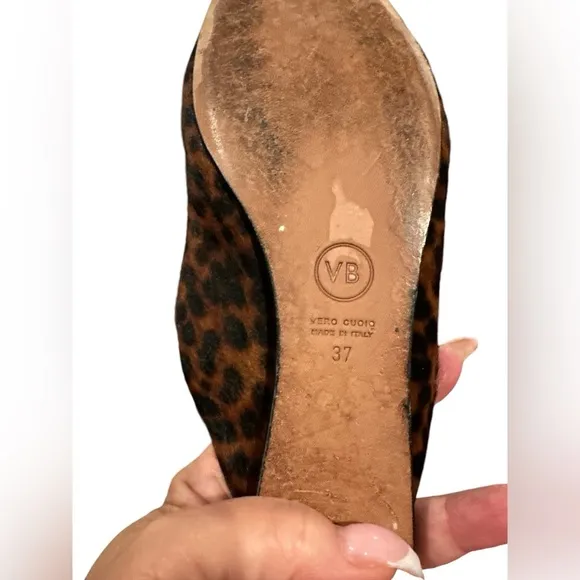 Veronica Beard Leopard Print Flats 7