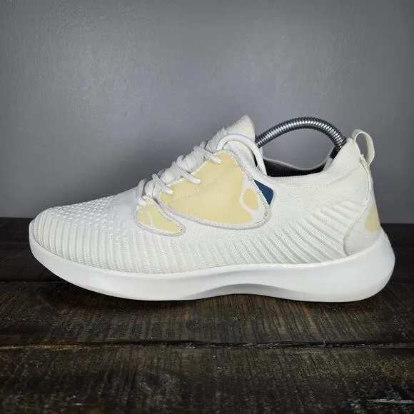 Vessi Everyday 2.0 Mens Size 9 Lace Up Waterproof Shoes Sneakers Polar White