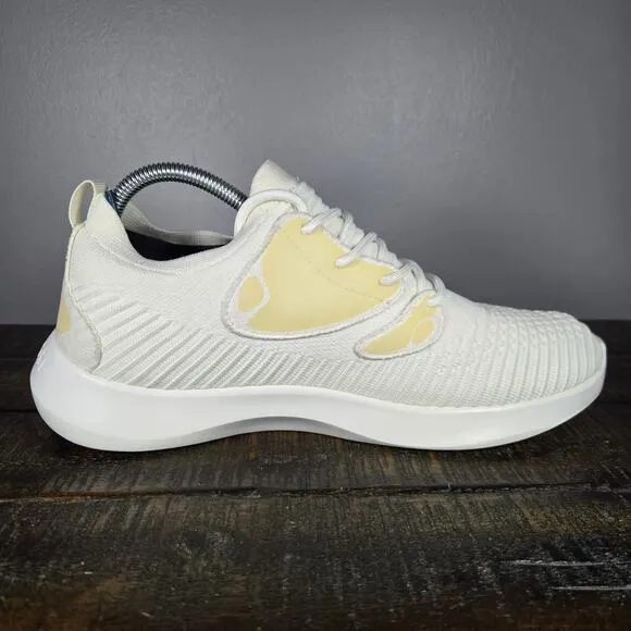 Vessi Everyday 2.0 Mens Size 9 Lace Up Waterproof Shoes Sneakers Polar White