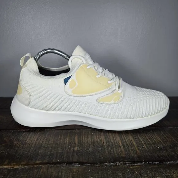 Vessi Everyday 2.0 Mens Size 9 Lace Up Waterproof Shoes Sneakers Polar White