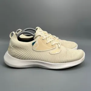 Vessi Everyday 2.0 Women's Size 11 Beige Lace Up Athletic Running Sneakers Shoes