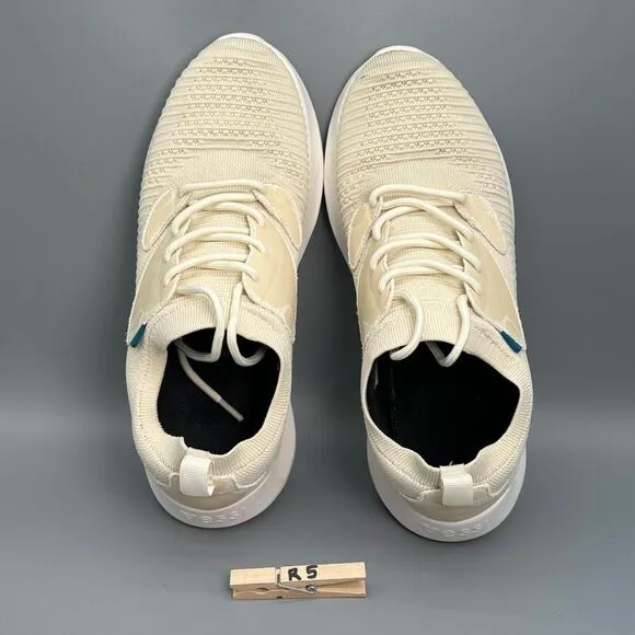 Vessi Everyday 2.0 Women's Size 11 Beige Lace Up Athletic Running Sneakers Shoes
