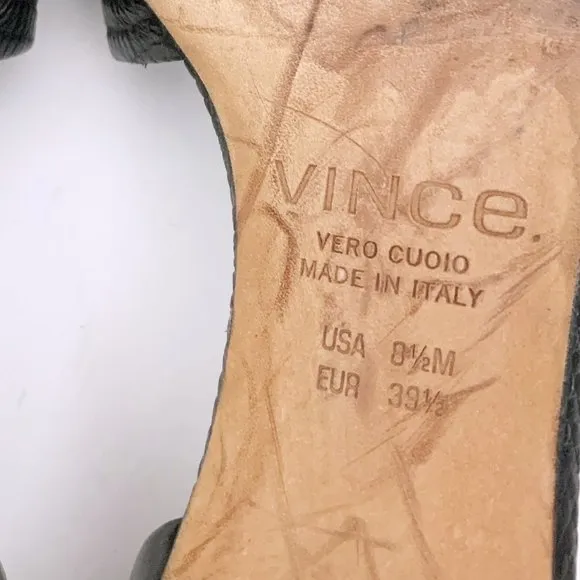 Vince Aurelian D'Orsay Embossed Leather Boots