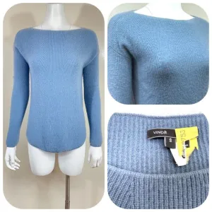 Vince Boat neckline 100% cashmere knit sweater