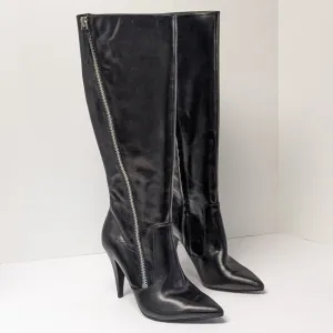 Vince Camuto Alessa Knee High Boots, Black Leather, Women's 8