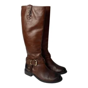 Vince Camuto KABO 2 Brown Leather Riding Boots