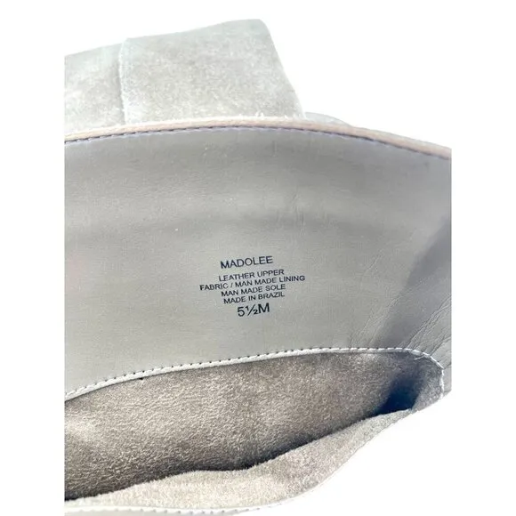 Vince Camuto Madolee Over The Knee Taupe Suede Leather Boots 5.5 New $239