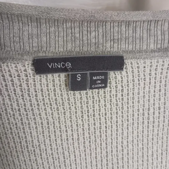 Vince Gray Boat Neck Cotton Sweater In Light Grey $225