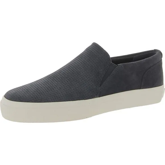 Vince Mens Fletcher Navy Leather Slip On Flat Loafers Shoes NWOB