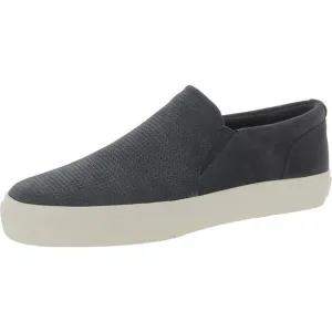 Vince Mens Fletcher Navy Leather Slip On Flat Loafers Shoes NWOB