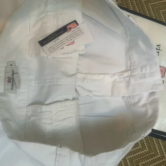 Vineyard Vines NWT Bundle Everyday Shorts 5” in White Cap 98% Cotton /Spandex