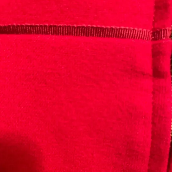 Vineyard Vines Red Ruffle Flutter Sleeve Mini Dress NWT