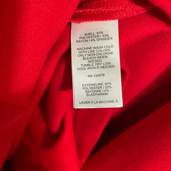 Vineyard Vines Red Ruffle Flutter Sleeve Mini Dress NWT