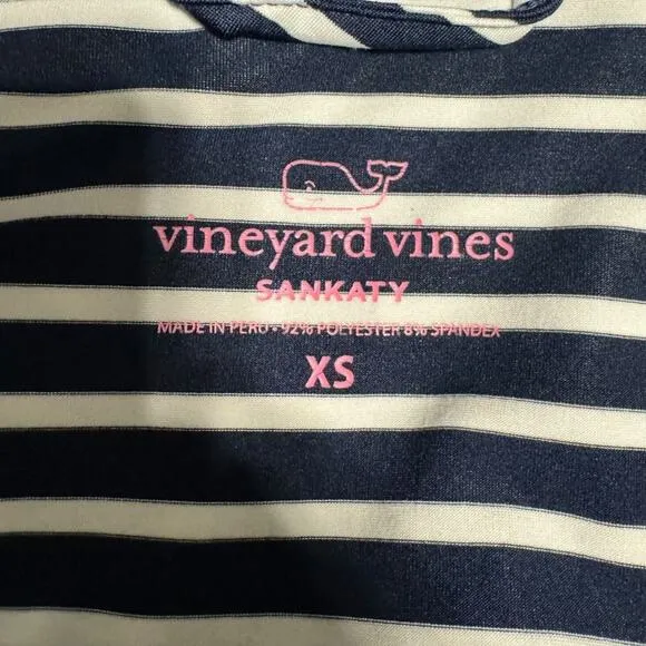 Vineyard Vines Striped Lightweight Sankaty Margo Shirt Dress Size XS