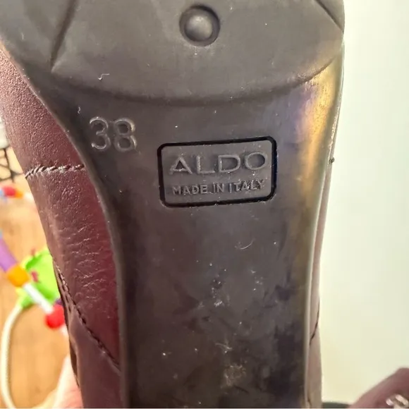 VINTAGE ALDO Italian Leather Boots