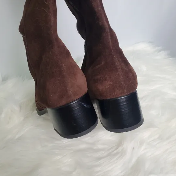 Vintage Blondo Brown Suede Tall Boots Size 7
