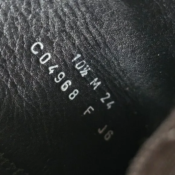 Vintage Cole Haan Black Leather Chelsea Ankle Boots WATERPROOF Men 10.5M