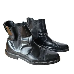 Vintage Cole Haan Black Leather Chelsea Ankle Boots WATERPROOF Men 10.5M