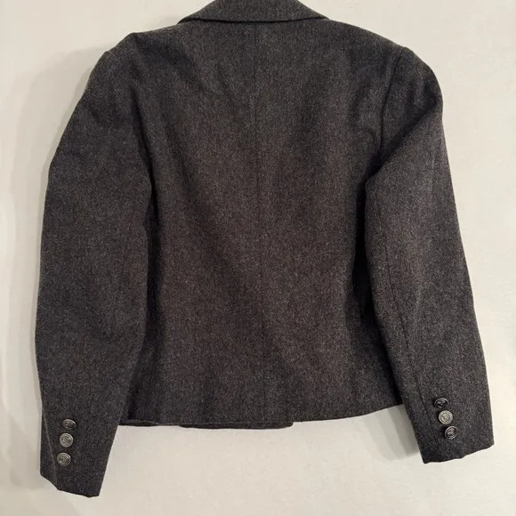 VINTAGE ILGWU UNION MADE -Prestige Of Boston SZ 6 Wool Gray Excellent Structured