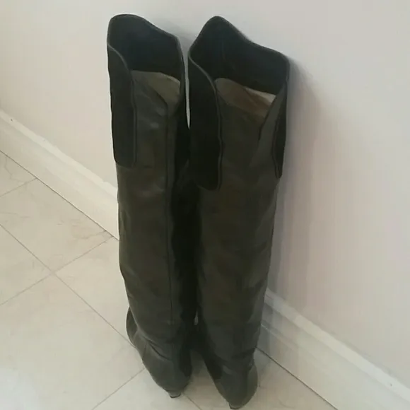 Vintage Italian Boots D'Rossana by karina knee high boots.